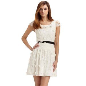 Bcbgmaxazria | Emmie Embroidered Floral Mini-Dres… - image 1